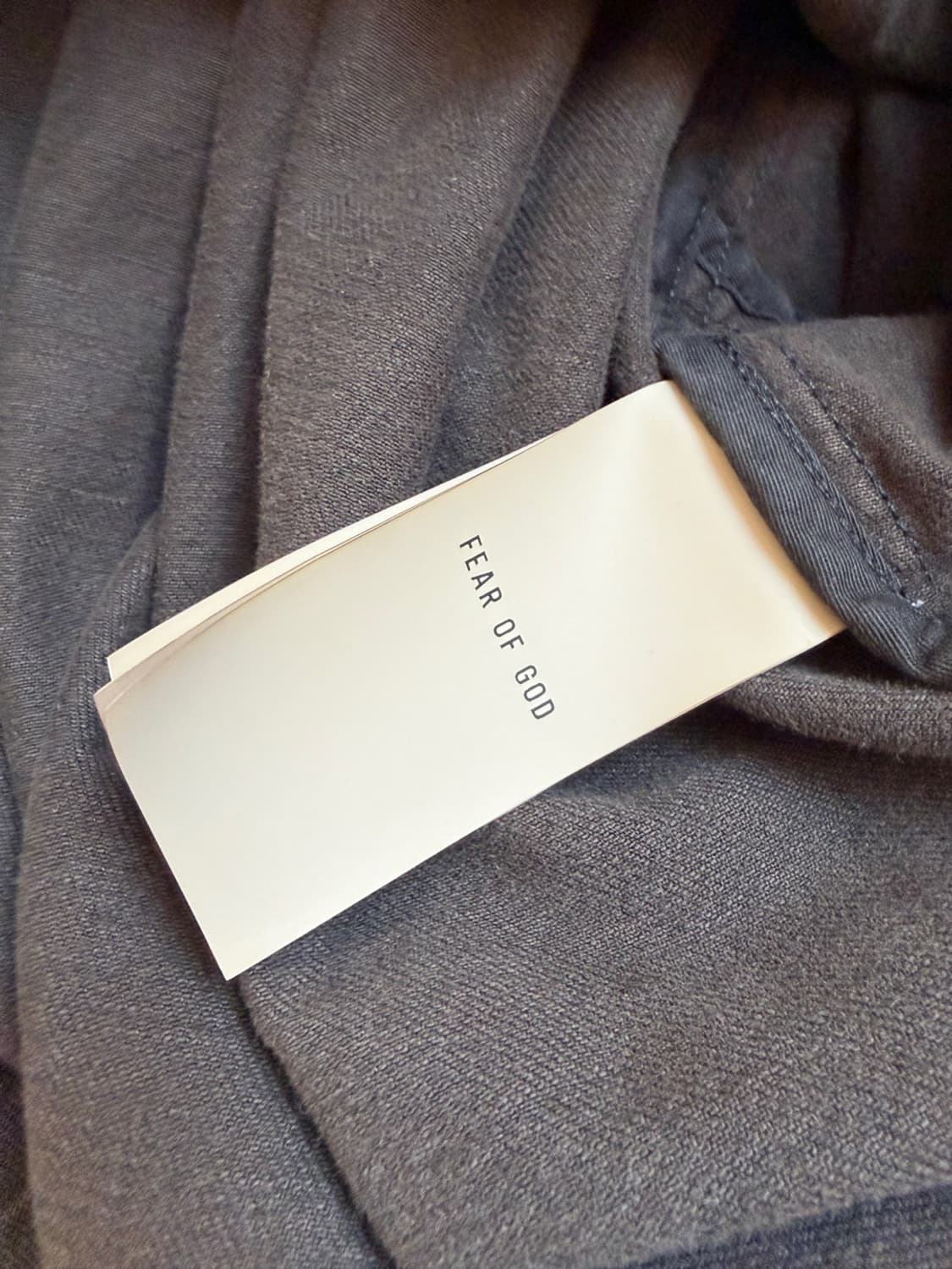 피어오브갓 8th 풀 집업 데님 트러커 자켓 점퍼 베이지 FOG  상품이미지6