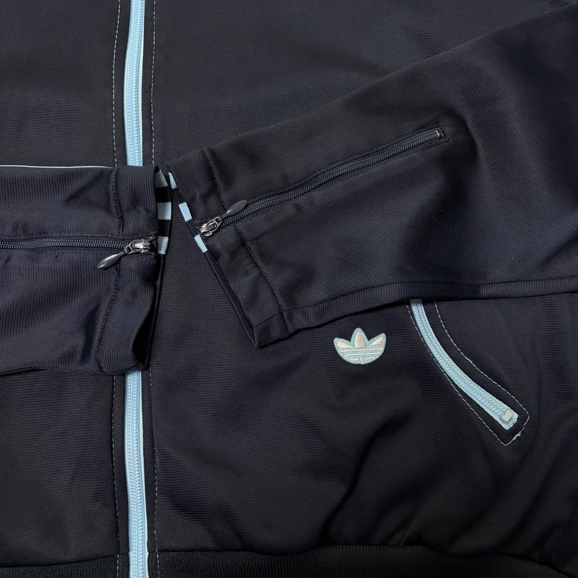 아디다스 파이어버드 네이비 스카이블루 져지 [2157] 상품이미지5