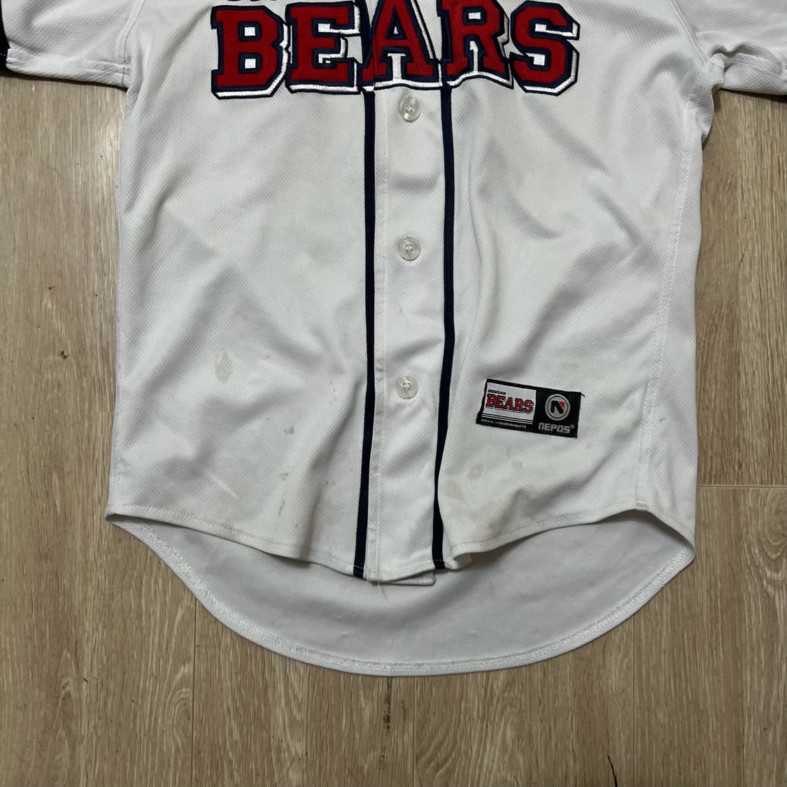 네포스 두산베어스 야구 유니폼 져지 9사이즈  상품이미지3