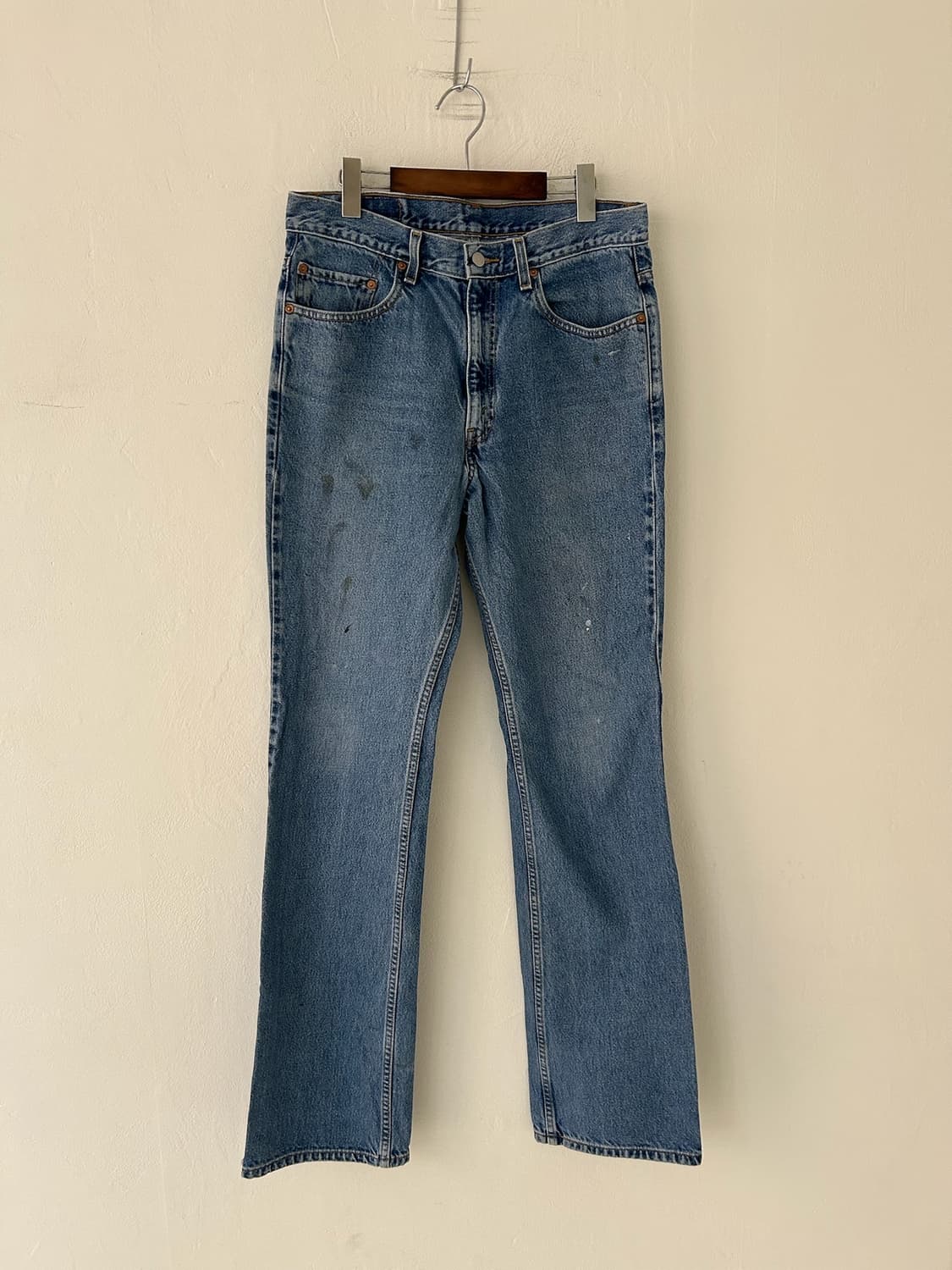 00s vtg Levis 517 red tab denim pant. 상품이미지1