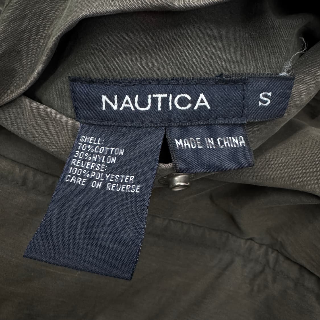 노티카 90s 올드스쿨 리버시블 코튼 나일론 자켓 상품이미지10