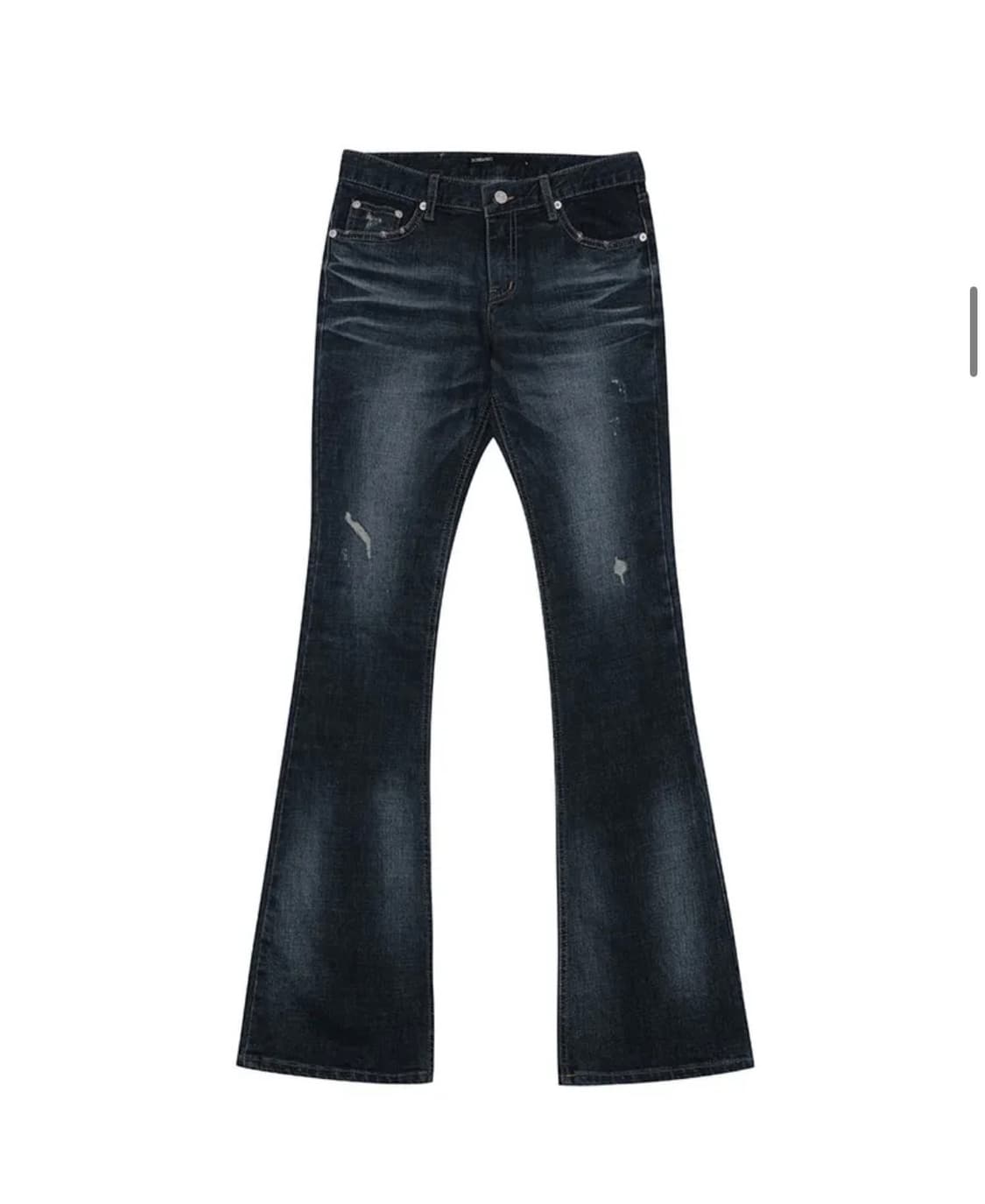 보헤미안서울 딥 블루 워싱 부츠컷 데님 팬츠 상품이미지1