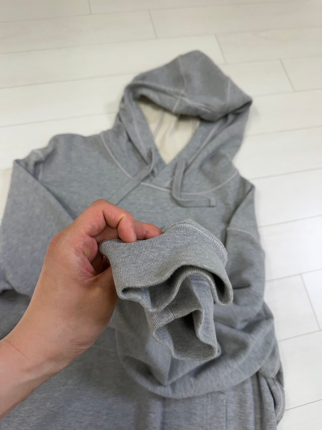 백화점판) 스톤아일랜드 후드티 105 사이즈  상태 9.7/10  얼룩  상품이미지4