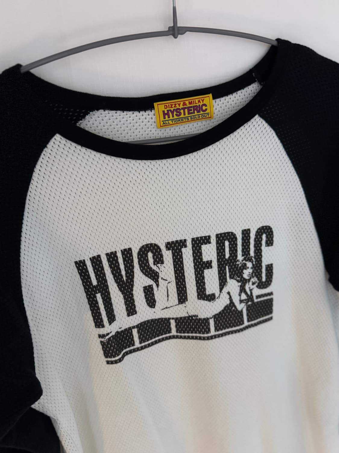 Hysteric glamour 7부 래글런 슬리브 티 상품이미지2