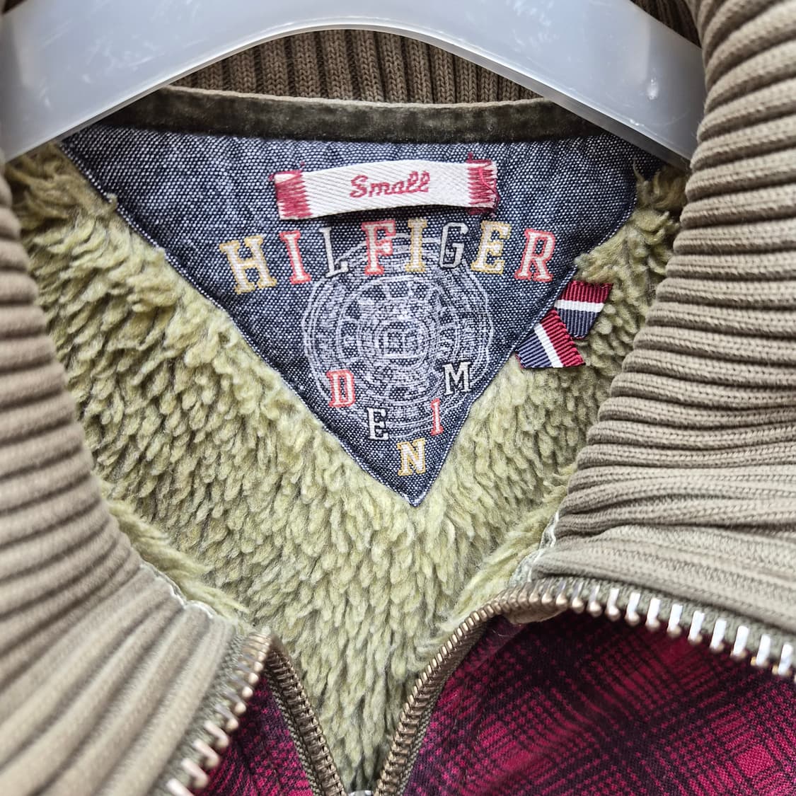 타미힐피거 체크 플리스 자켓 상품이미지2