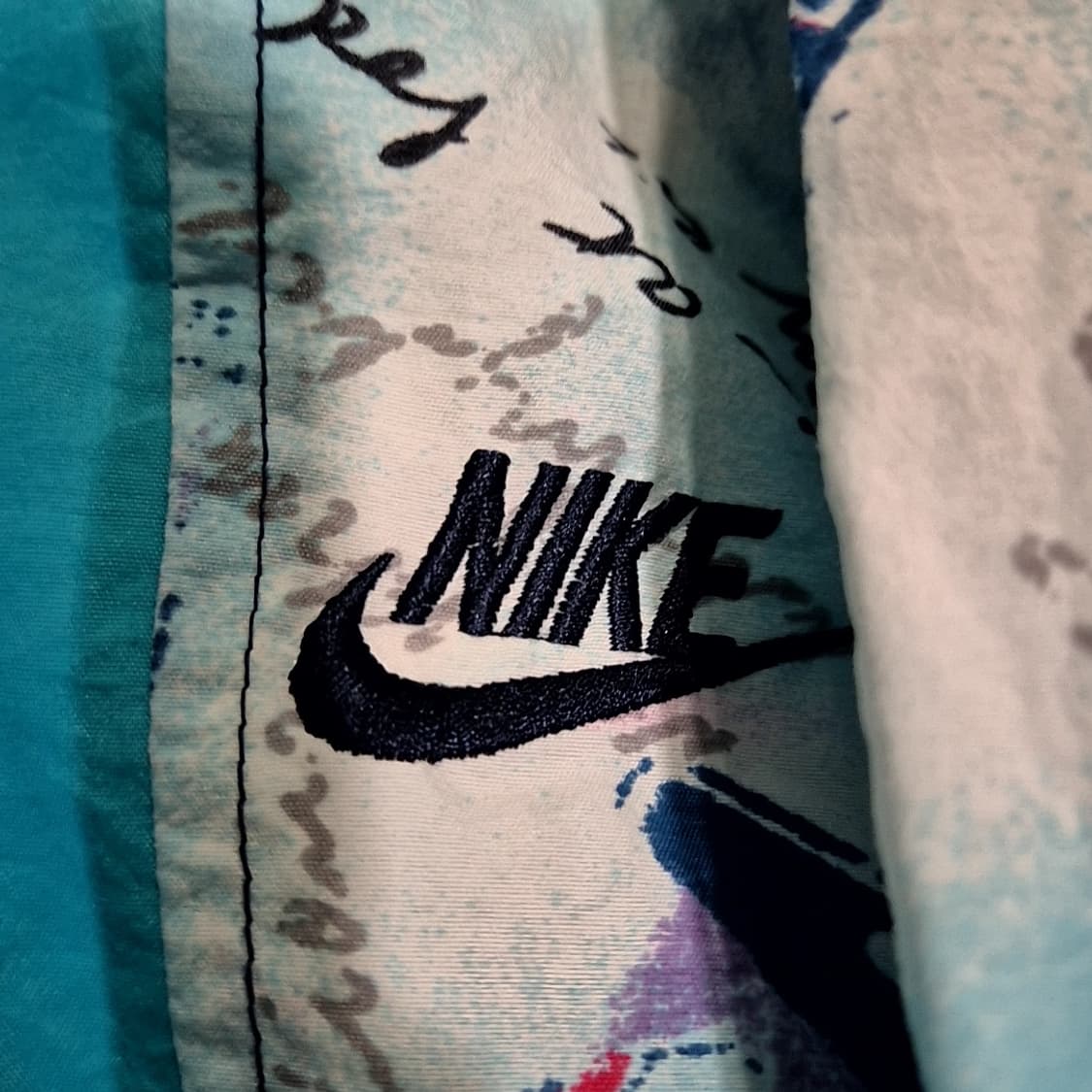 나이키 패턴 블루종 자켓 상품이미지4