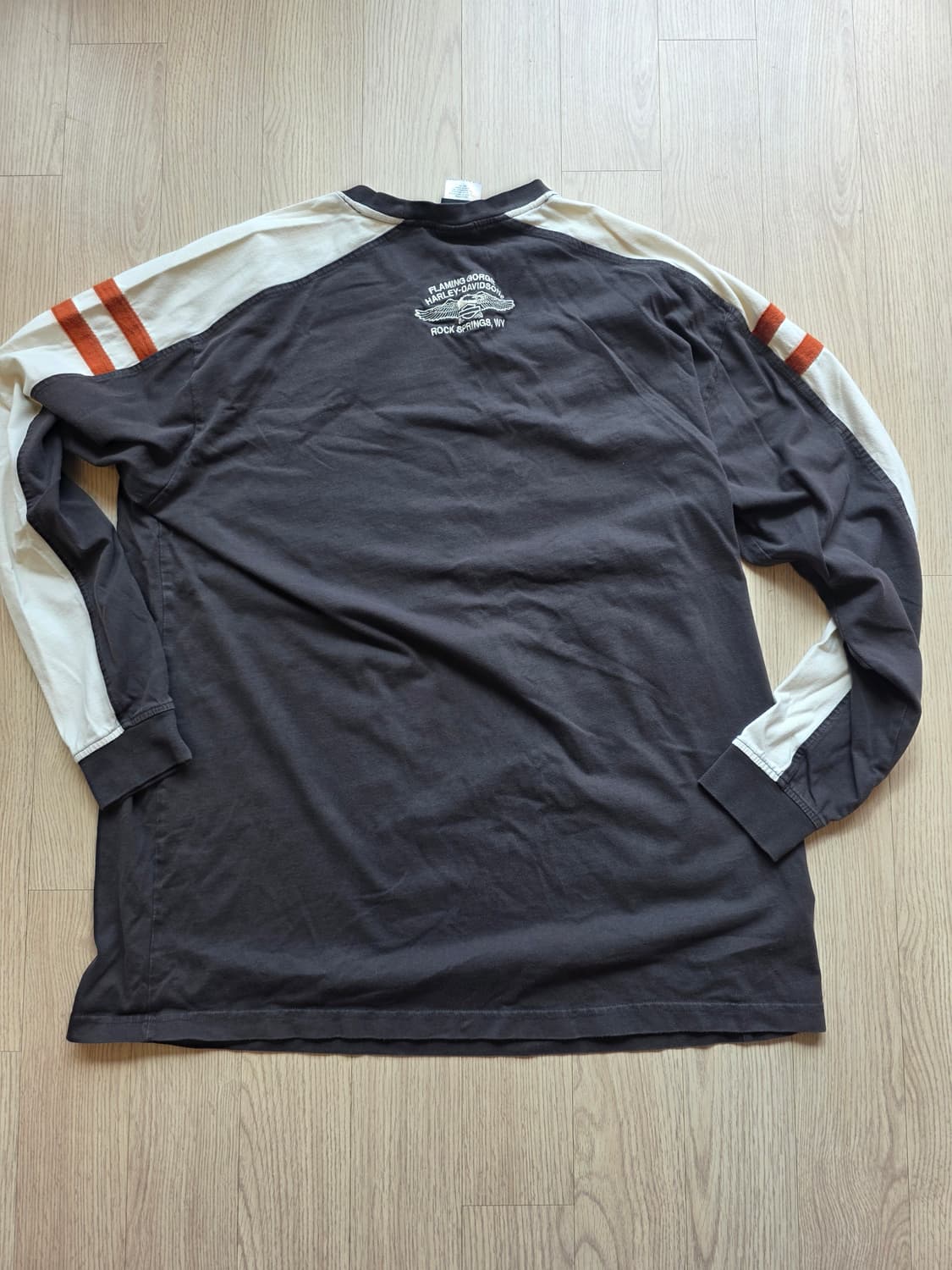 (2011 빈티지)할리데이비슨 차콜 긴팔티셔츠 2XL 105-110 상품이미지2