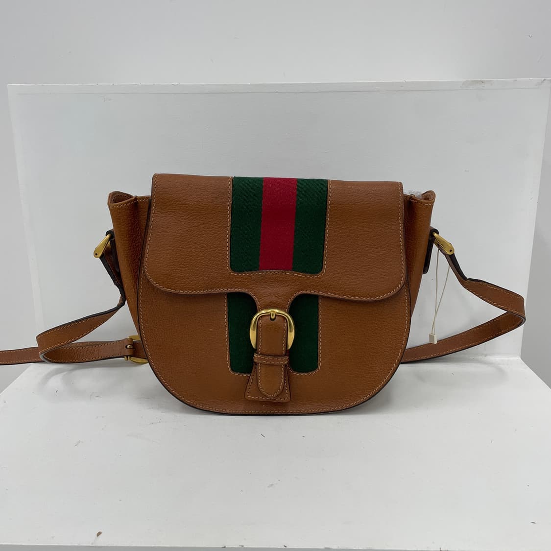 올드 구찌 쉐리 브라운 숄더 & 크로스백 상품이미지2