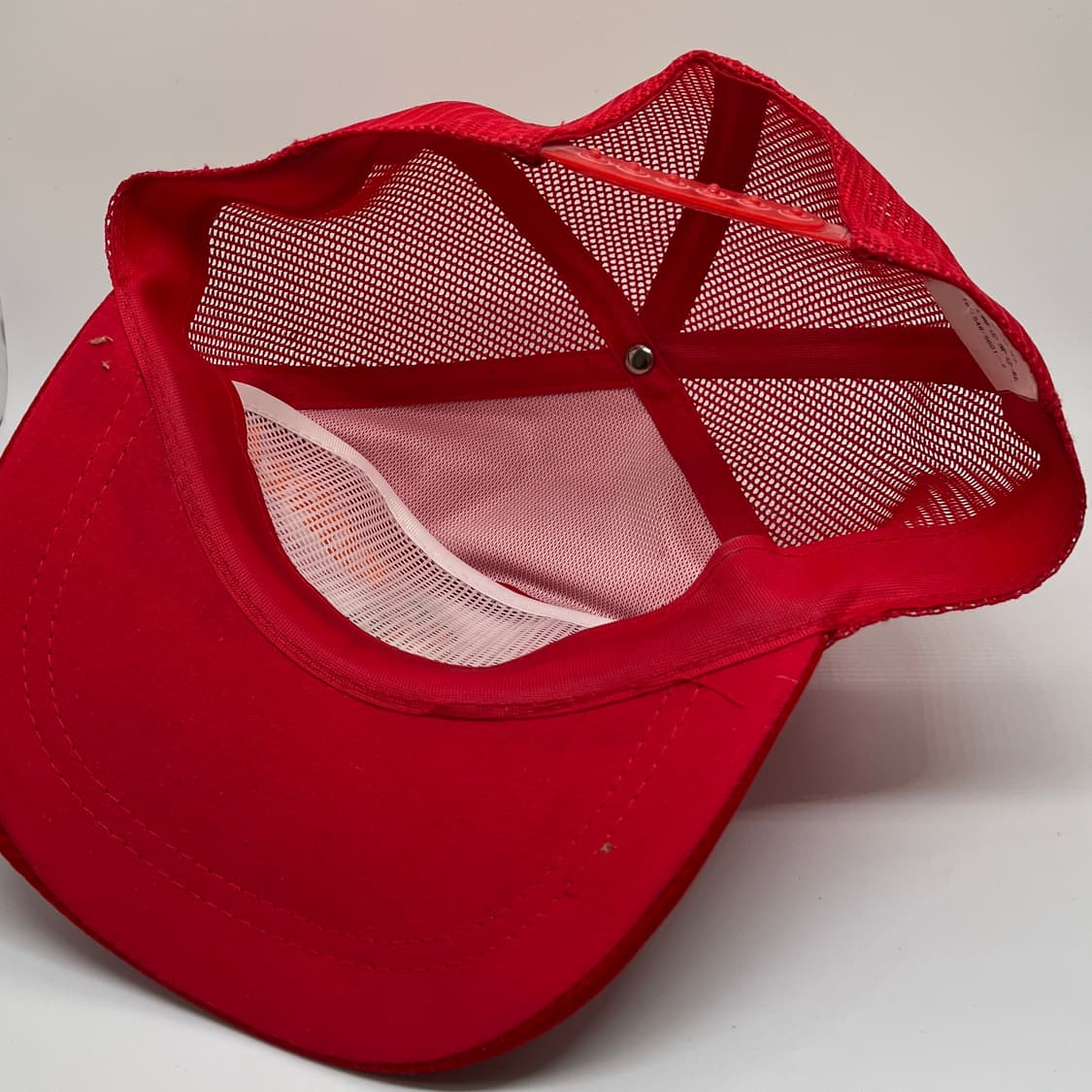 1988 서울 올림픽 호돌이 스웨이드 빈티지 캡 레드 상품이미지5