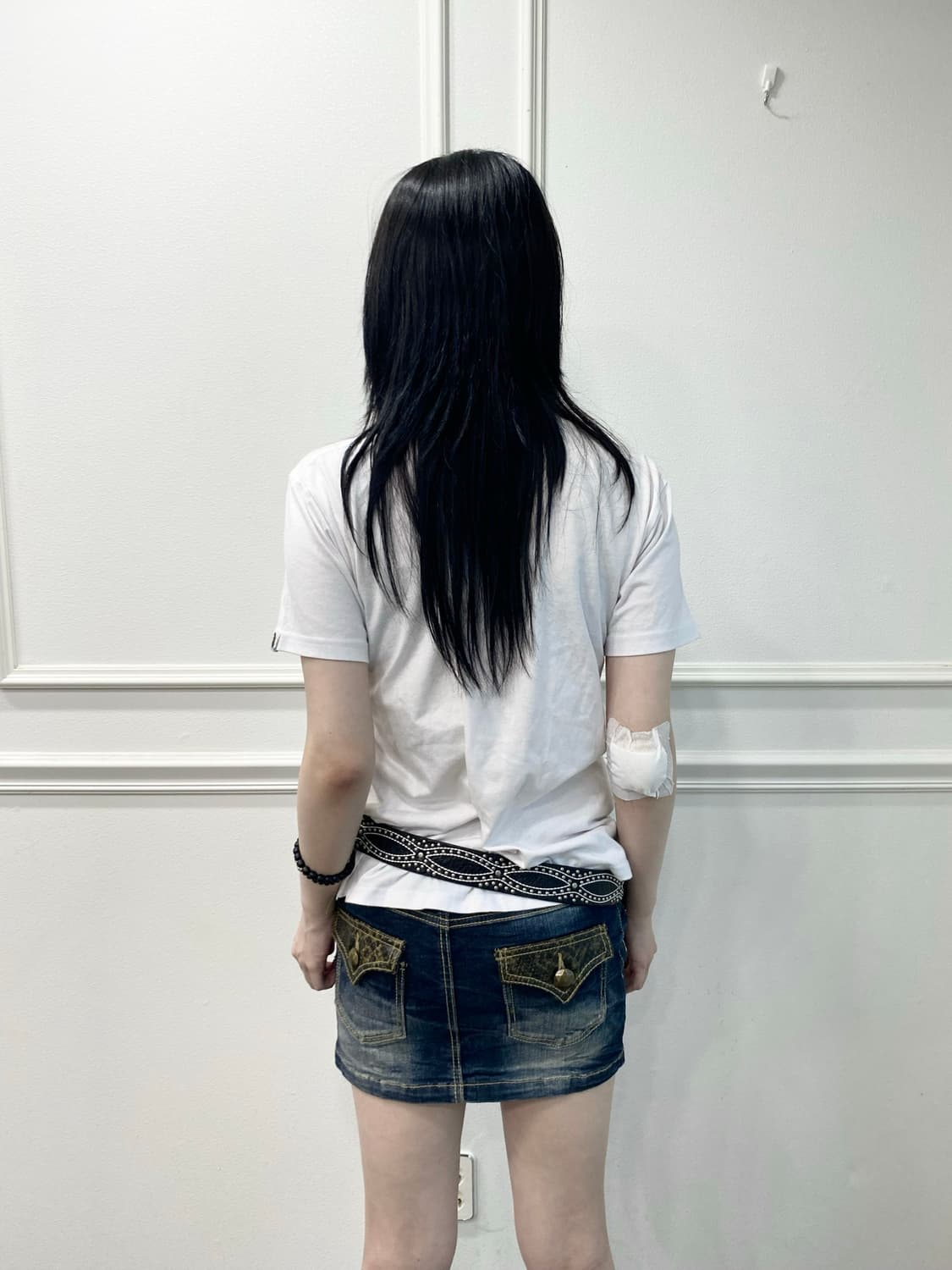 Bape&Stussy Logo Print Tee 상품이미지2