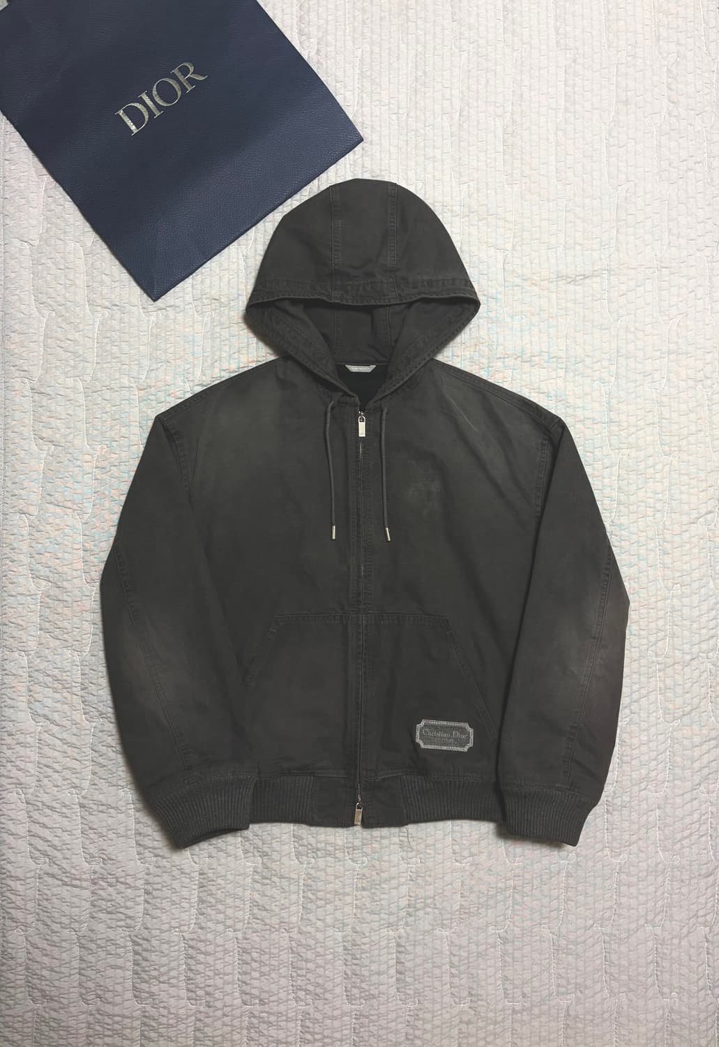 디올 꾸뛰르 후드 데님자켓 상품이미지1