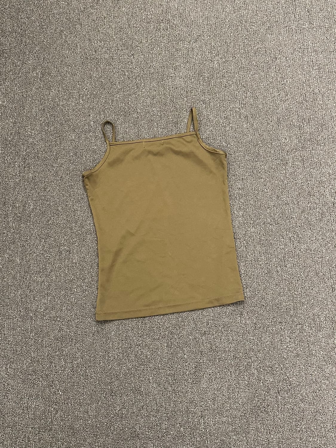 S)Japanese vintage 여성 브라운 레이스 나시 상품이미지5