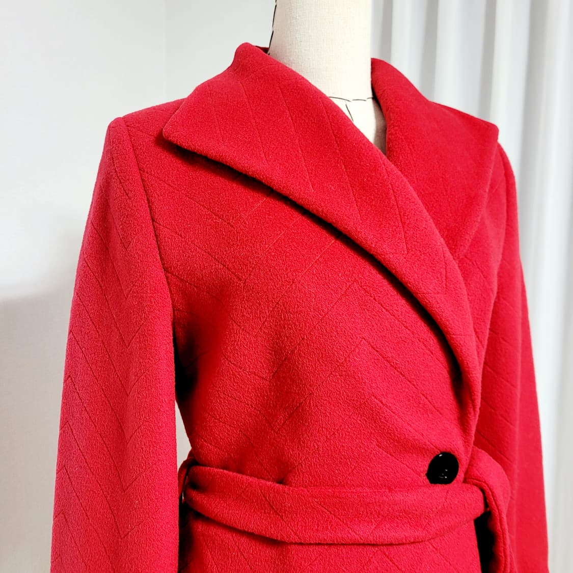 베르사체 VERSACE 벨티드 코트 울100% (55) 상태최상 상품이미지2