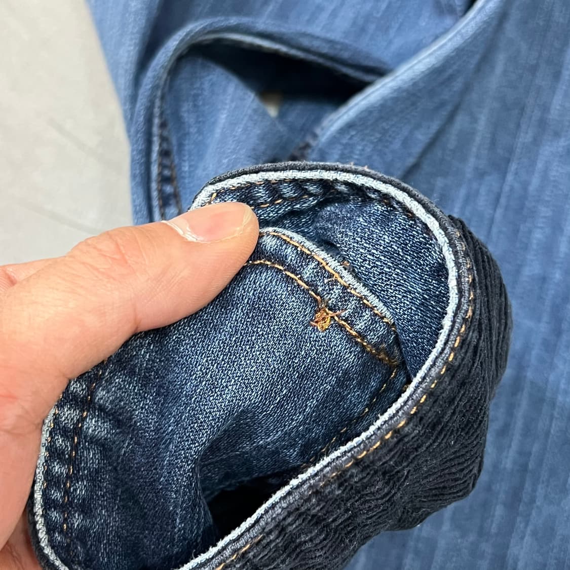  루츠 코듀로이 배색 데님셔츠 y16135 상품이미지6