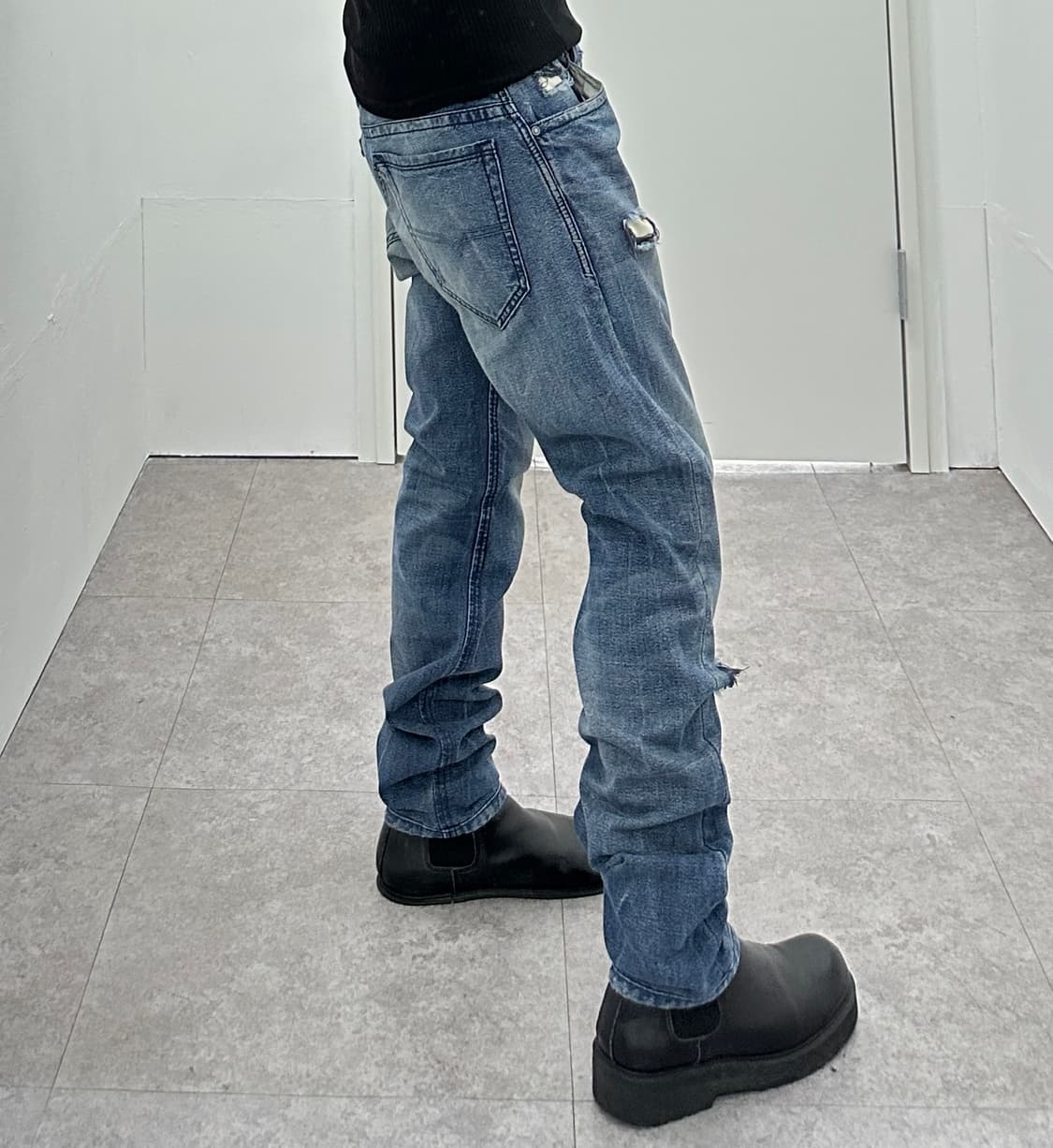 Diesel denim destroyed jeans 상품이미지10