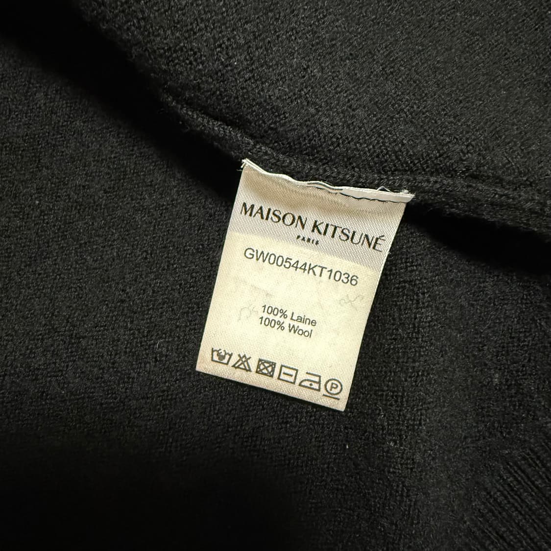 [XS] 메종키츠네 여성 더블 폭스 헤드 패치 가디건 상품이미지3