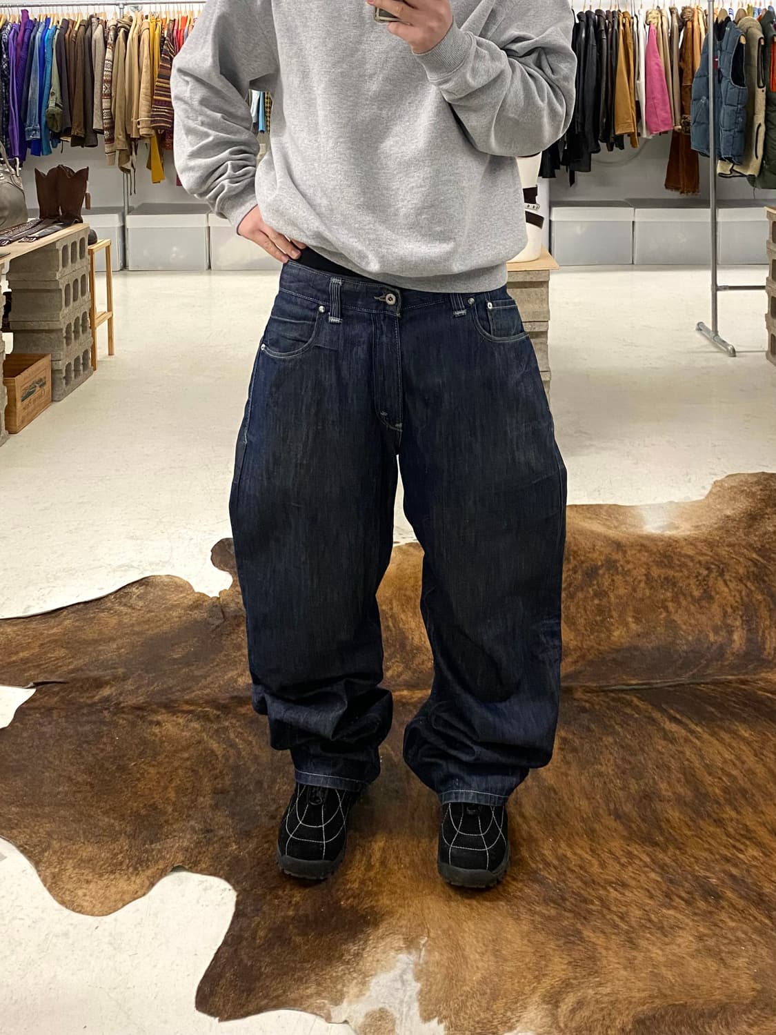 00's LEVI'S 569 denim pants 리바이스 와이드 데님 상품이미지1