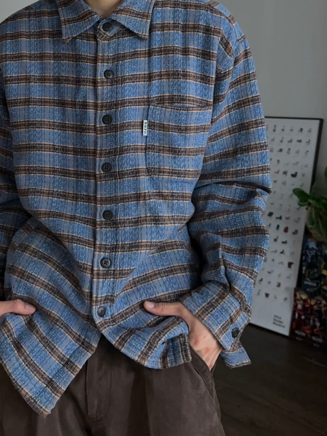 Beverly Hills Polo Club 체크 셔츠 자켓 상품이미지4