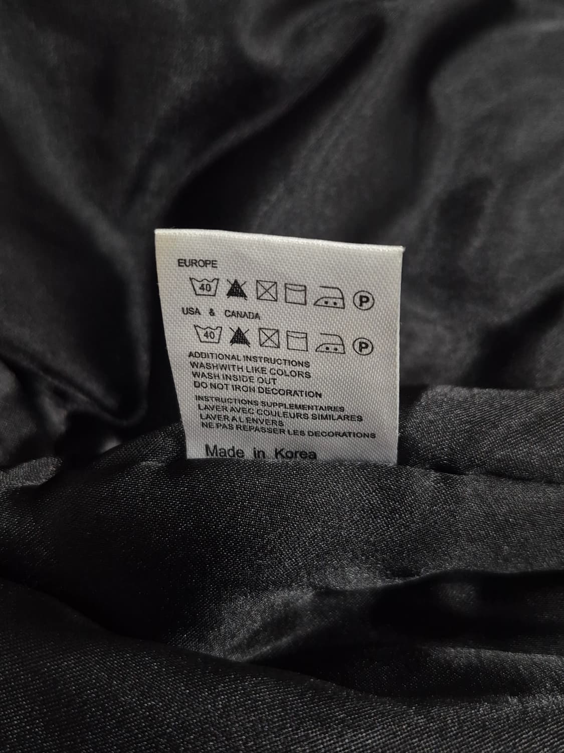 어커버 스카쟌 자수 점퍼 버건디 자켓남성 95사이즈 상품이미지8