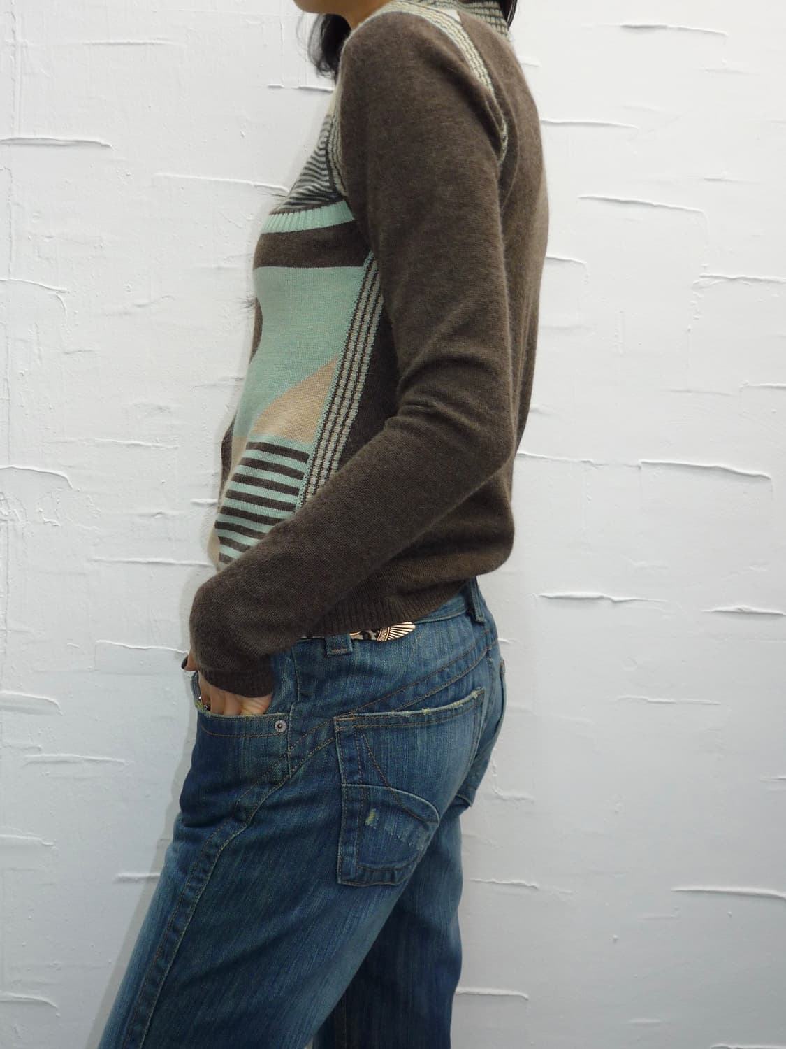 Hole patch knit 상품이미지4