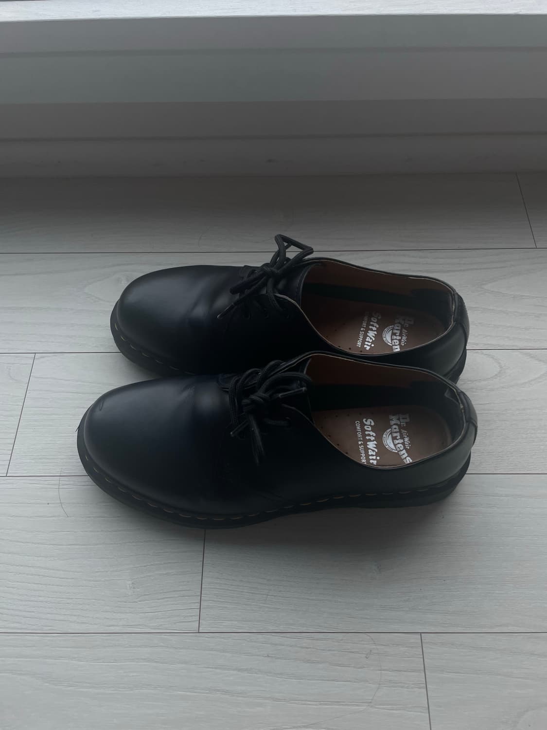 닥터마틴 1461 3홀 블랙 스무스 280 (전용 레더 인솔 포함) 상품이미지3