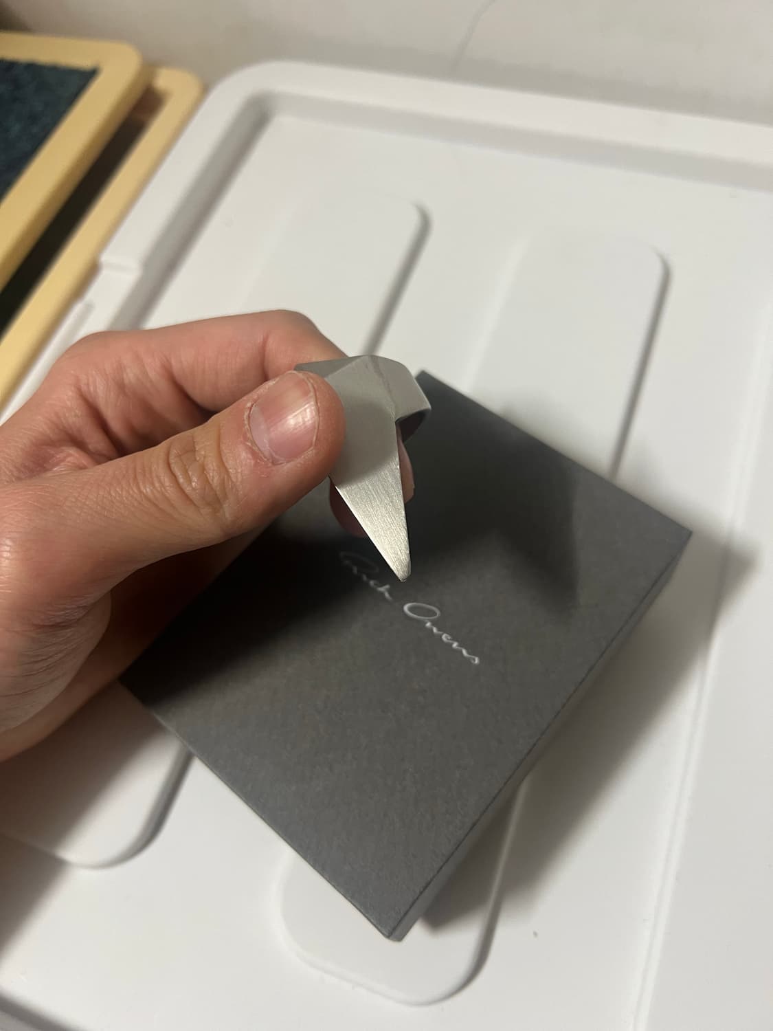 [58] 릭오웬스 피라미드 반지 상품이미지3