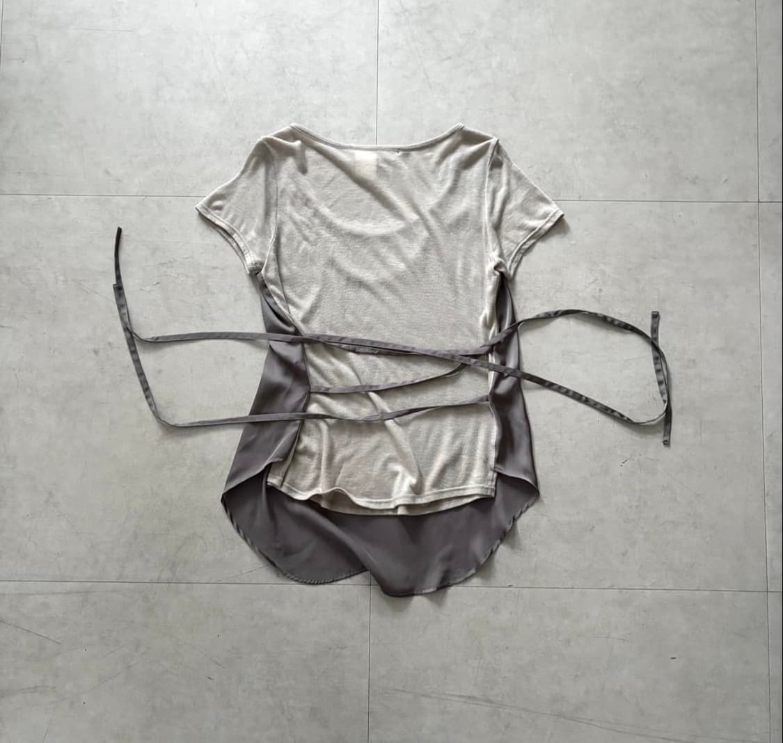리미퓨 limi feu yohji yamamoto 레이어드 티 상품이미지4