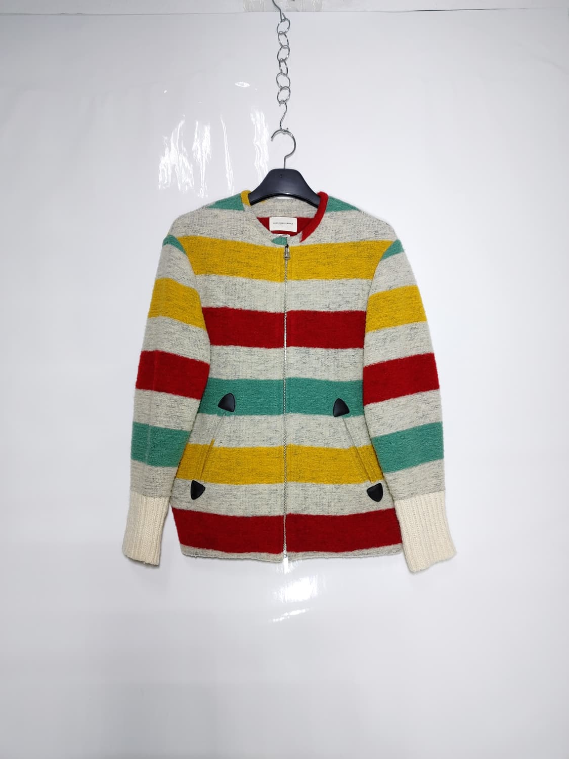 ISABEL MARANT 이자벨마랑 여성 모직 라운드카라 집업자켓
 상품이미지1