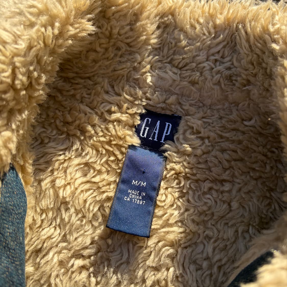 GAP 갭 빈티지 쉐르파 데님자켓 M 상품이미지5