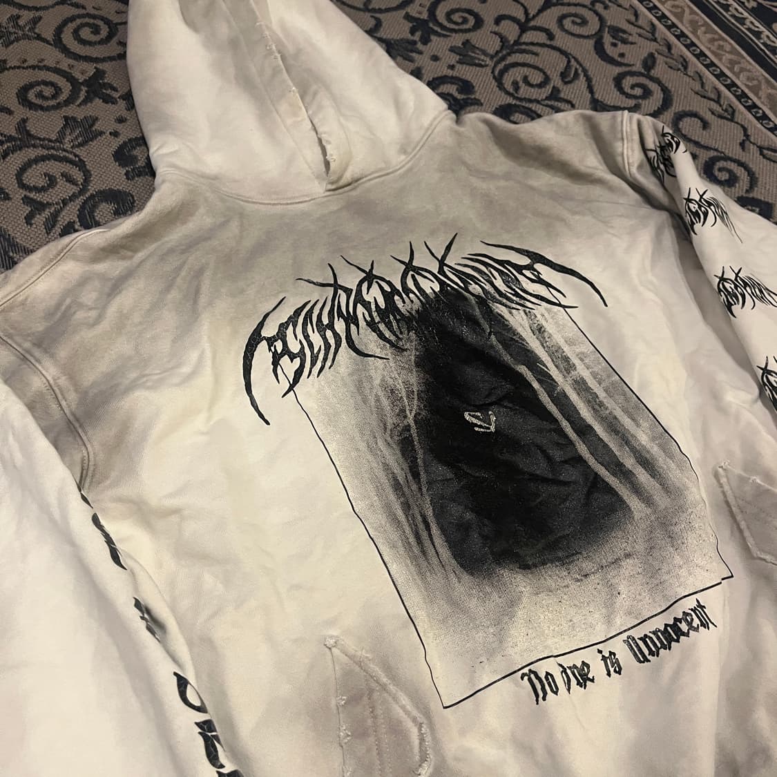 M 스키즘인듀싱 EMO 후드티/W2590 상품이미지2