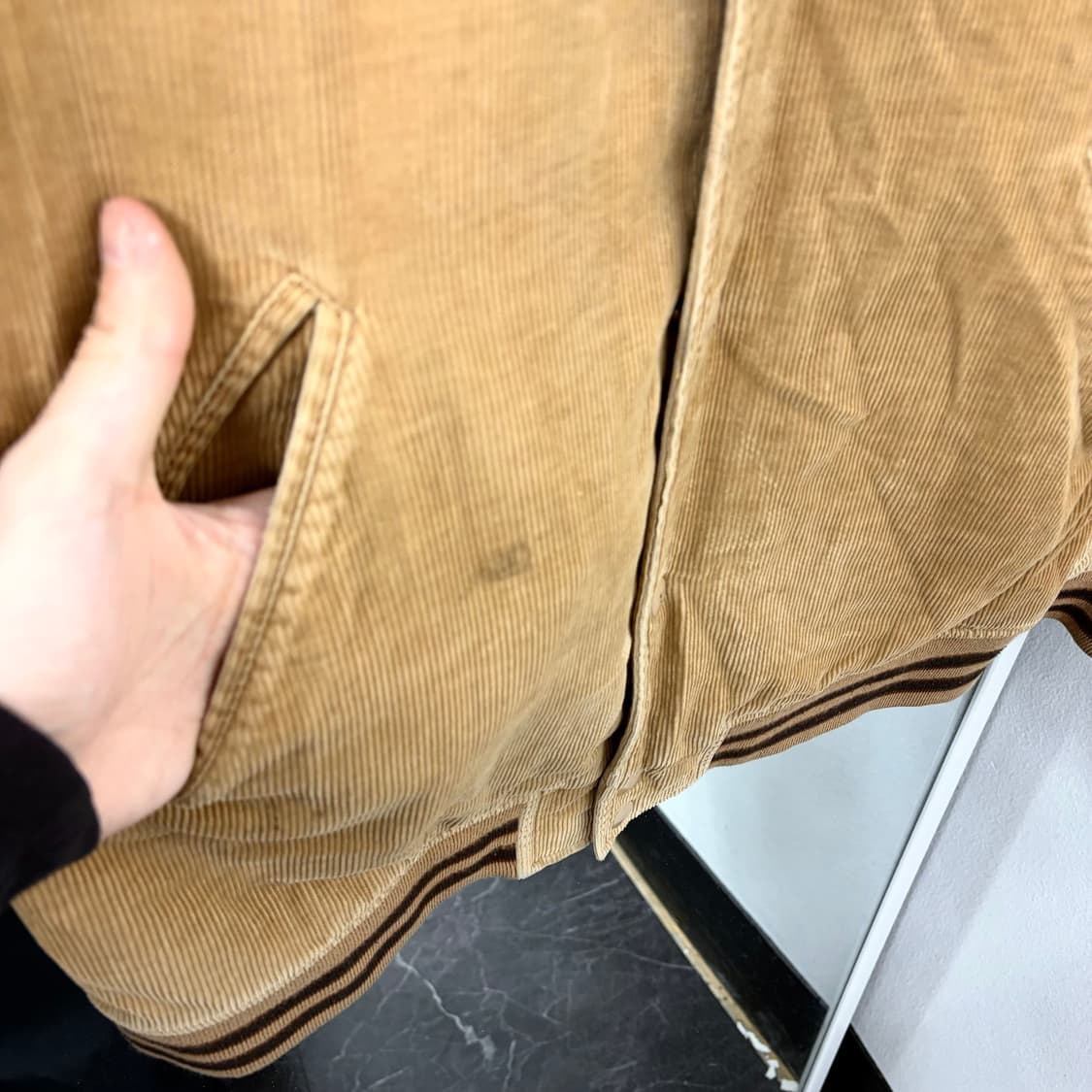 슈프림 코듀로이 바시티 자켓 상품이미지8