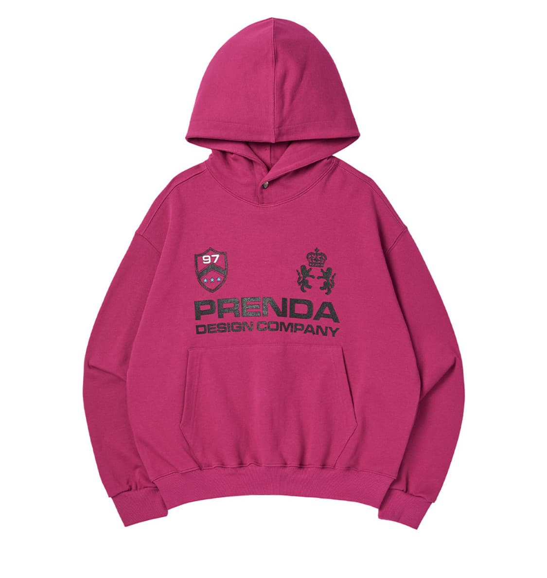 프렌다 PDC UNIFORM HOODIE MAGENTA 후드티 상품이미지2