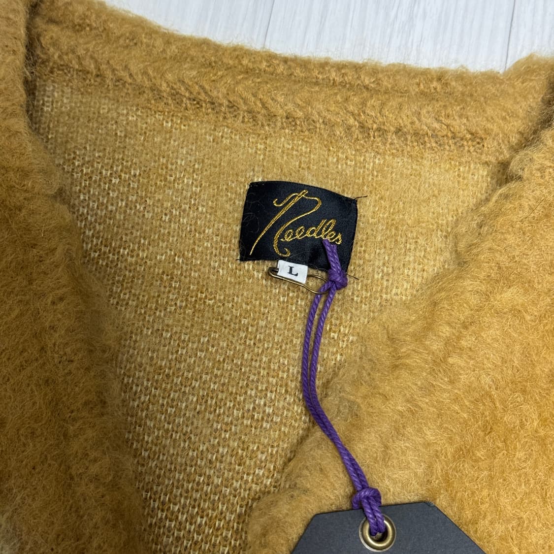 니들스 Needles 모헤어 가디건 지그재그 L 상품이미지7