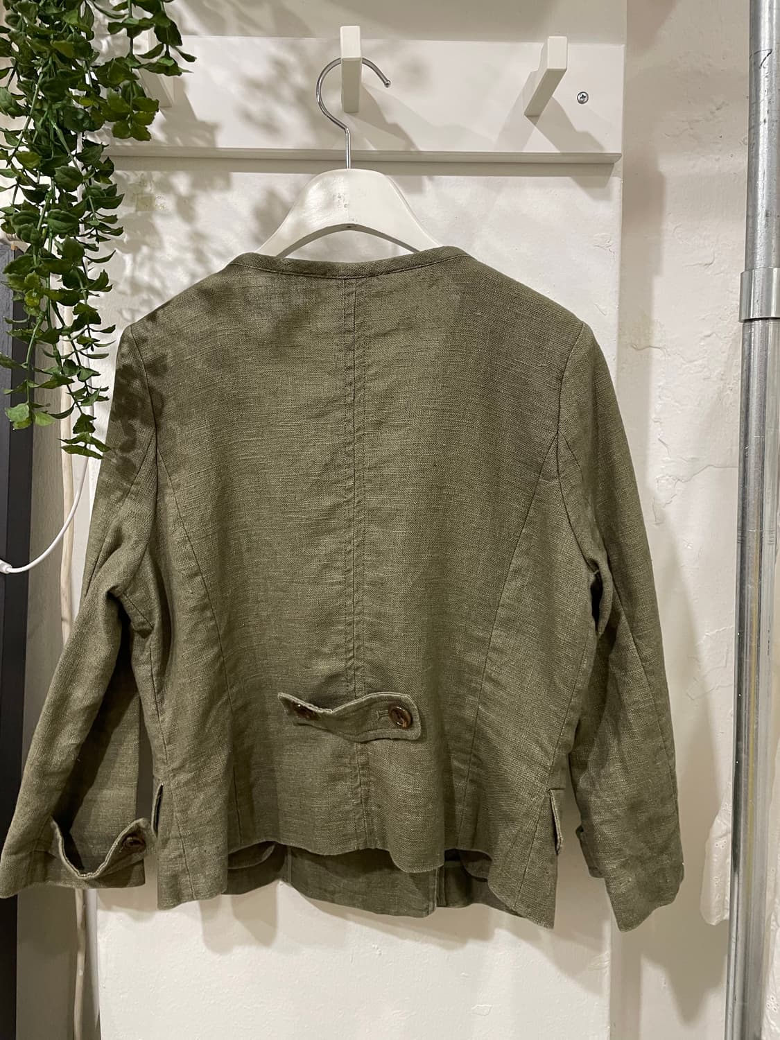 Double-Breasted Linen Jacket 상품이미지10