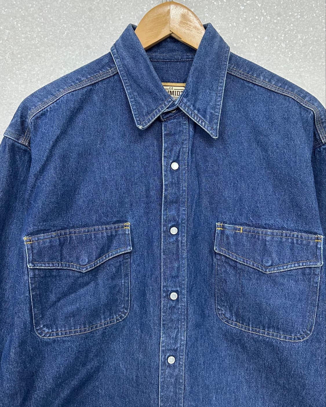 (XL)SCHMIDT 웨스텀 데님셔츠-M2506 상품이미지2