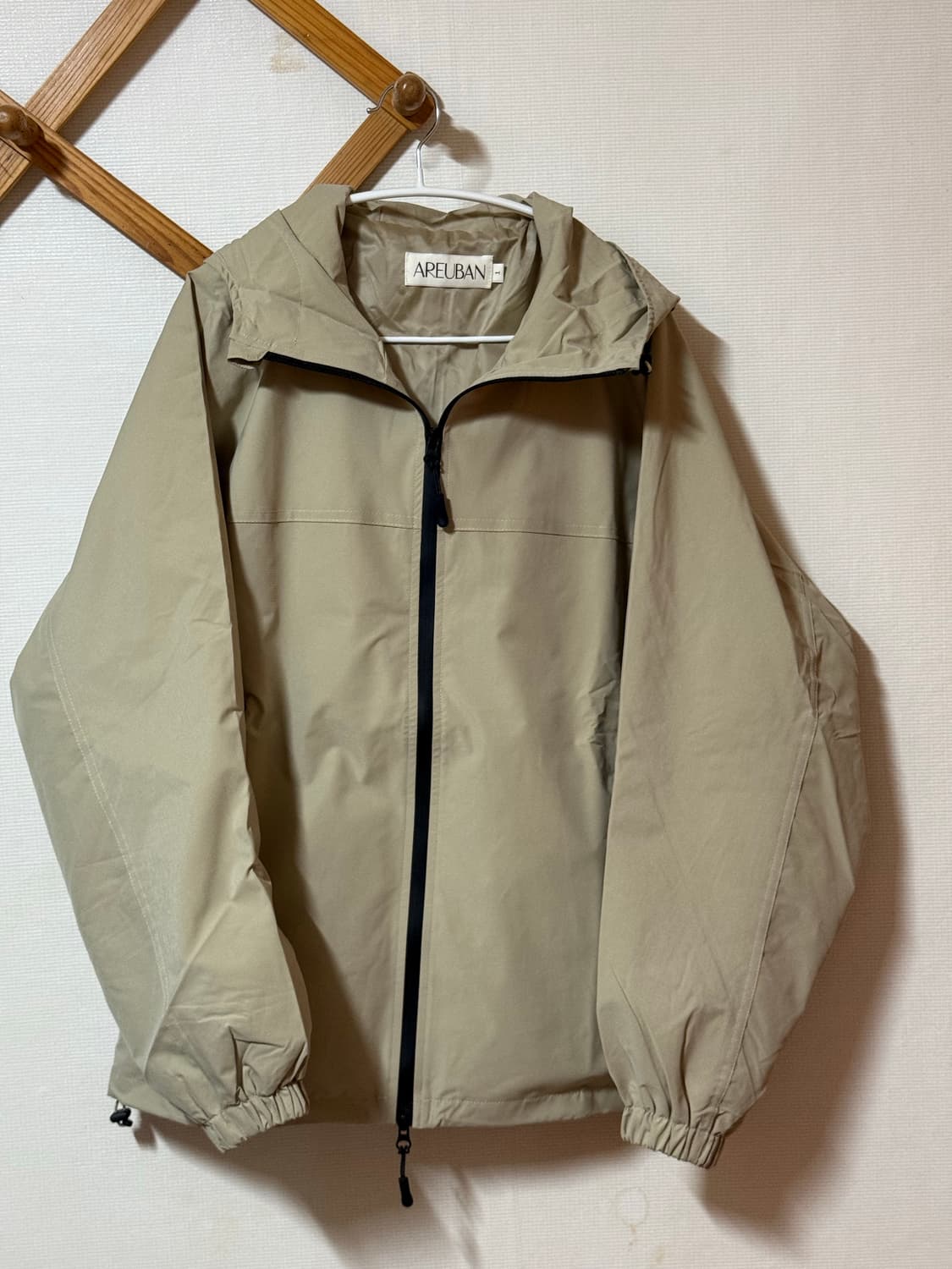 아르반 하이크 후드 집업 자켓 베이지 1사이즈 상품이미지1