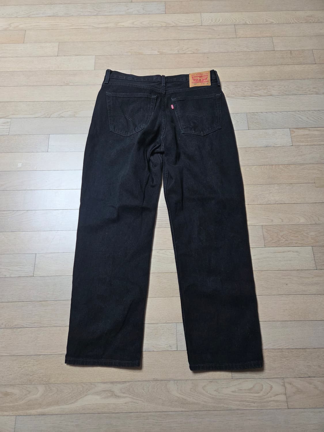 리바이스 550 블랙진. W36.상태최상 상품이미지3