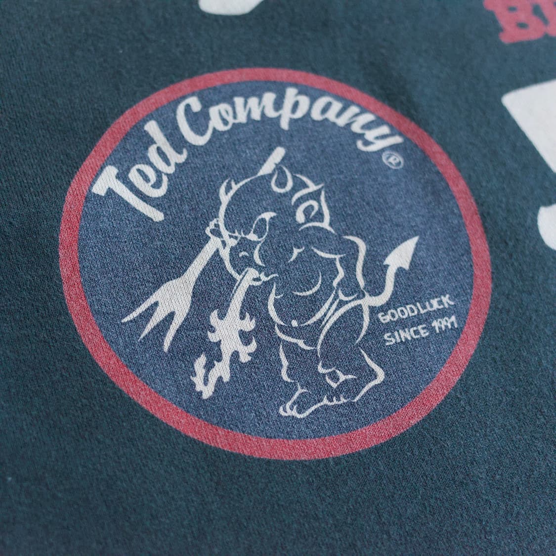 Ted Company multi logo cotton 1/2 tee 상품이미지6