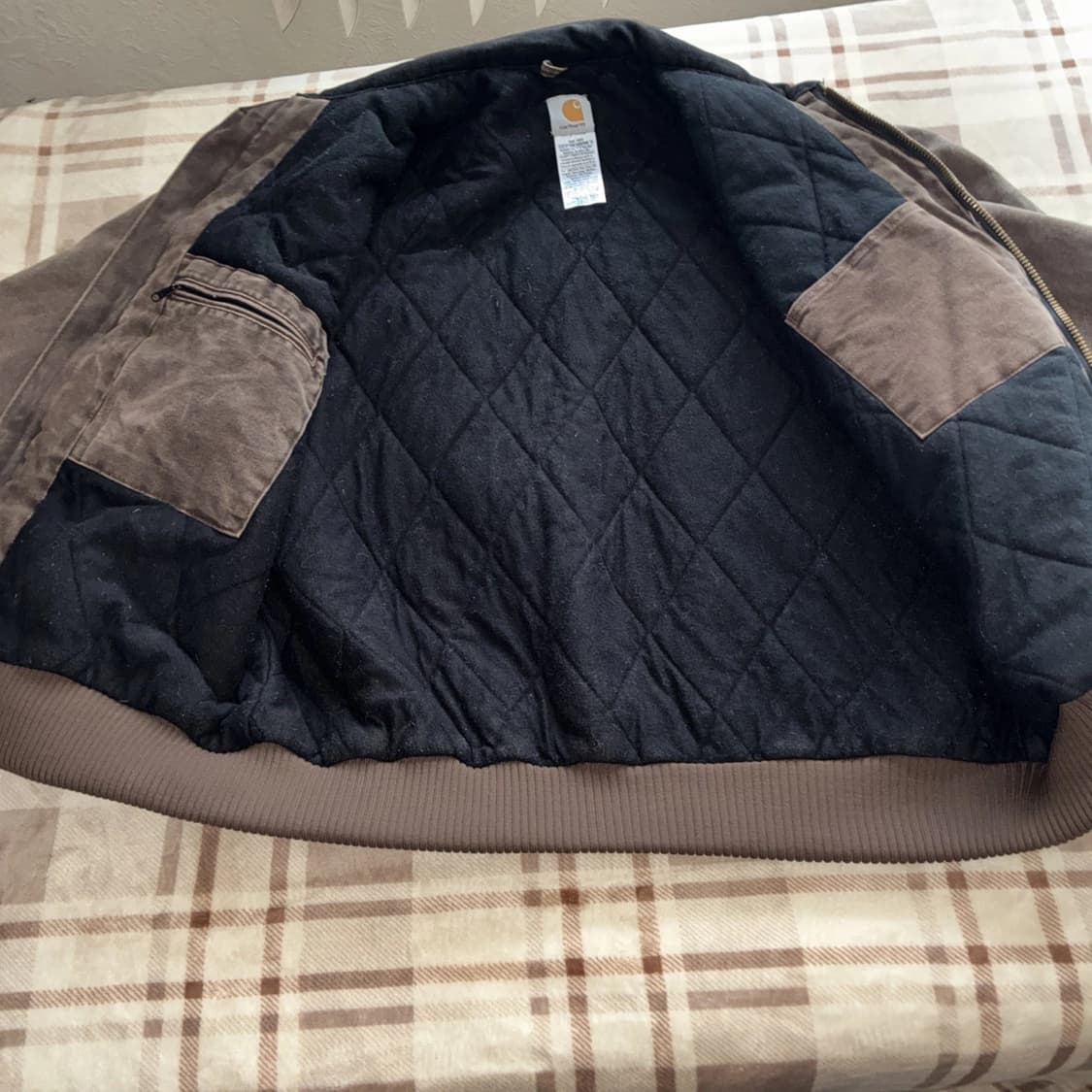 칼하트 J14 산타페 디트로이트 자켓 체스트넛 상품이미지5