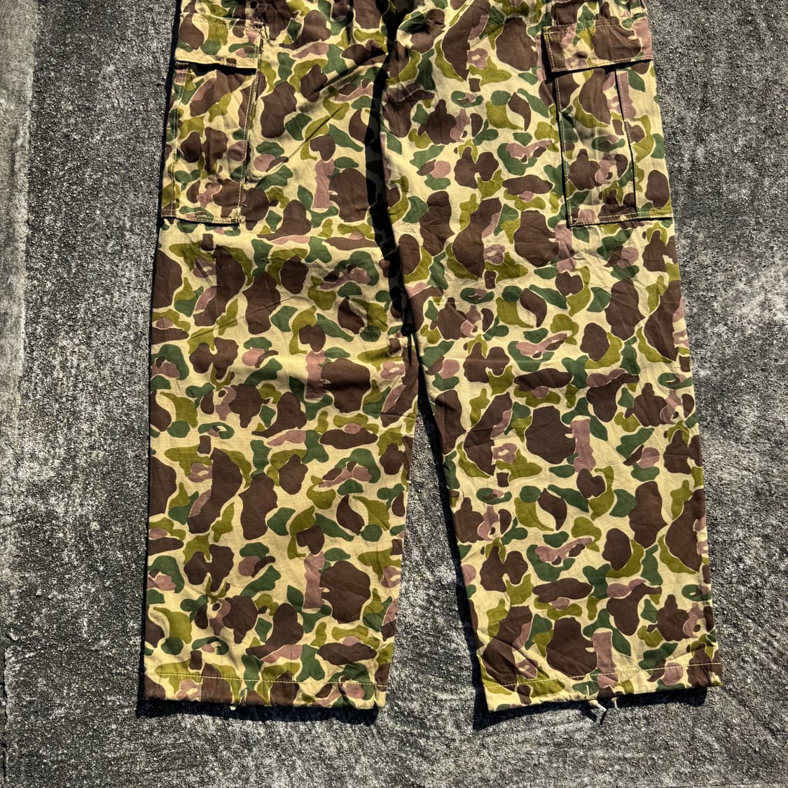 [33] 빈티지 덕 헌팅 카모 패턴 카고 팬츠 상품이미지6