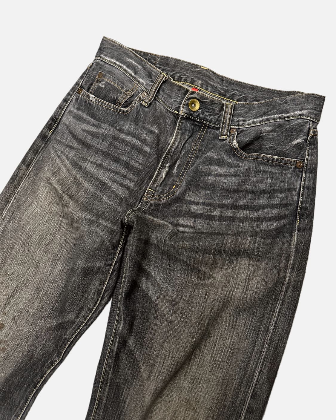 vintage uniqlo fade distressed jean 상품이미지3