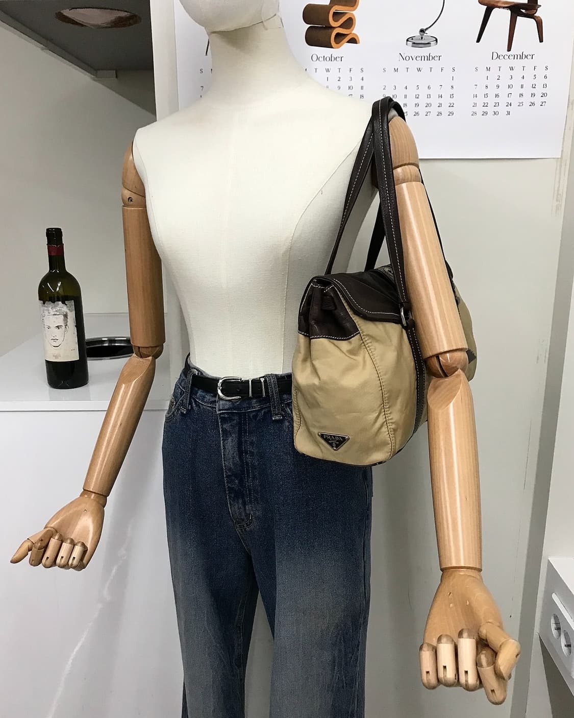 프라다 포코노 버클 숄더백 가방 상품이미지10