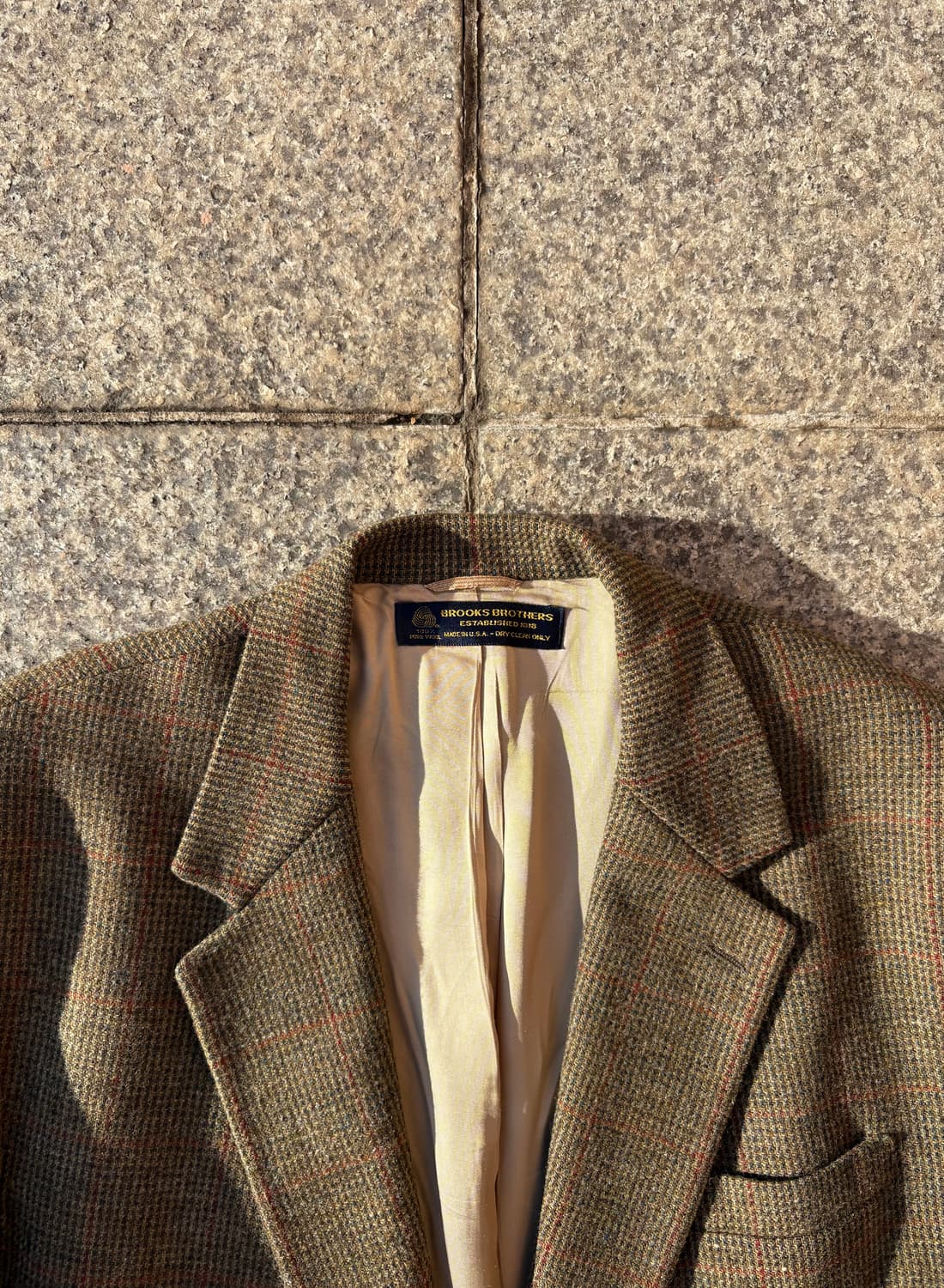 브룩스브라더스 트위드 블레이저 자켓 상품이미지2