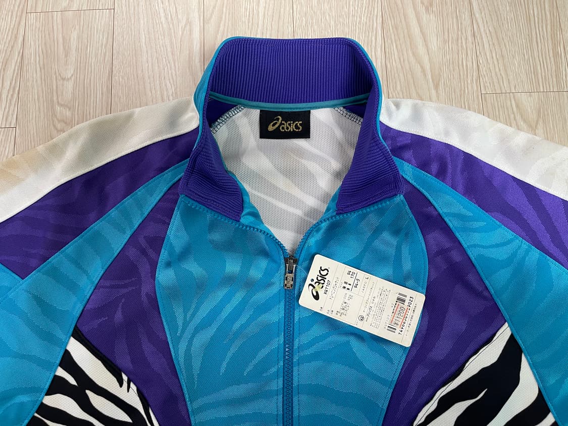 아식스 제브라 90s 올드 트랙탑 져지 셋업 ASICS OLD 1990 상품이미지5