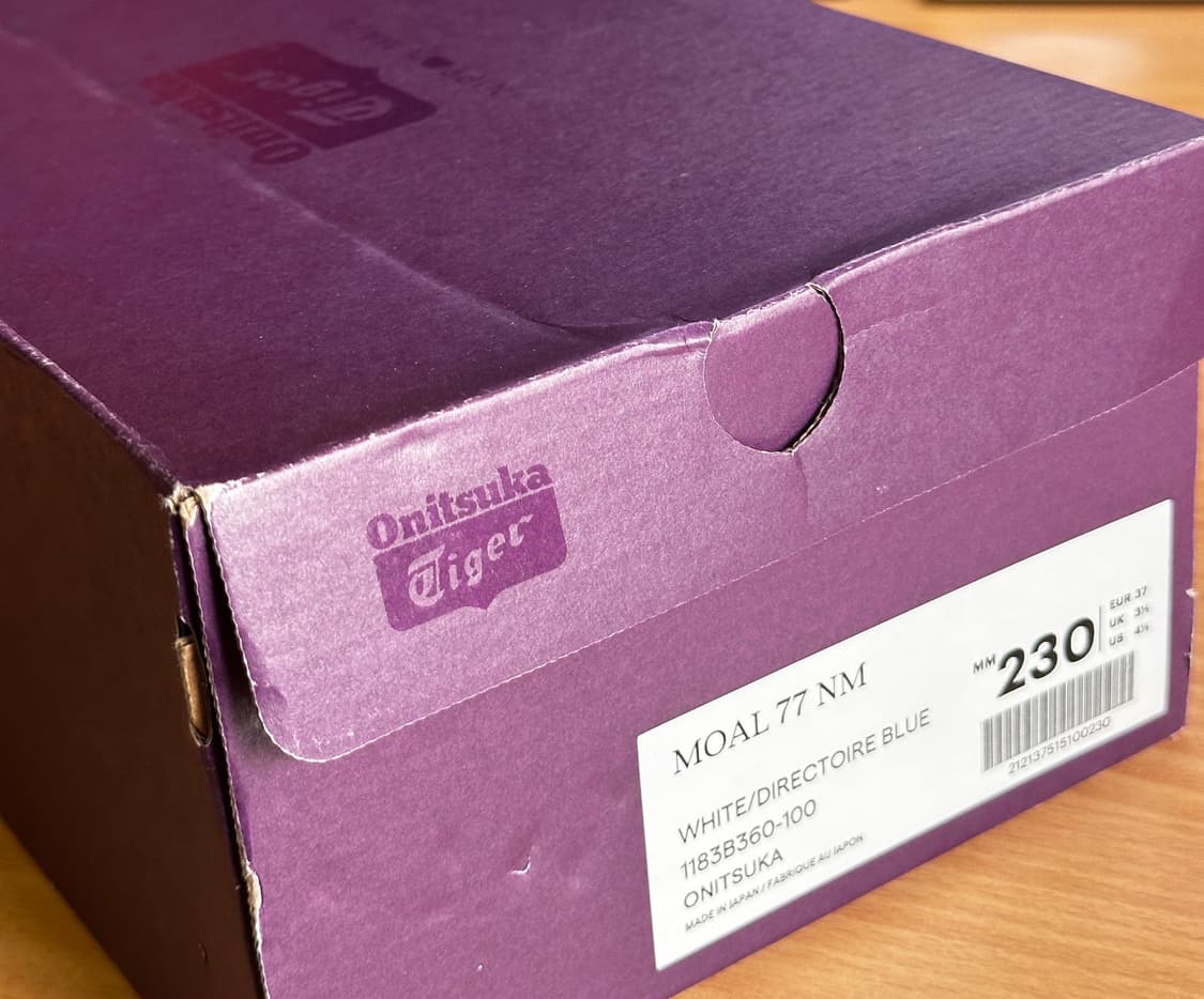 (풀박스)오니츠카타이거 모알 77 NM 니폰메이드 상품이미지10