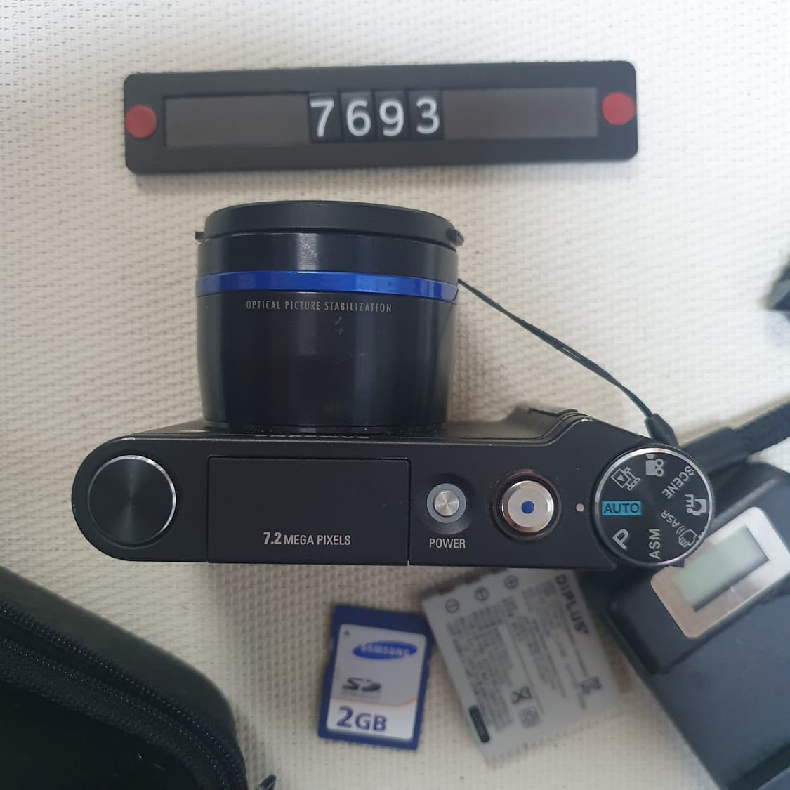 삼성 블루 NV 7 ops 디지털카메라 케이스포함 상품이미지3