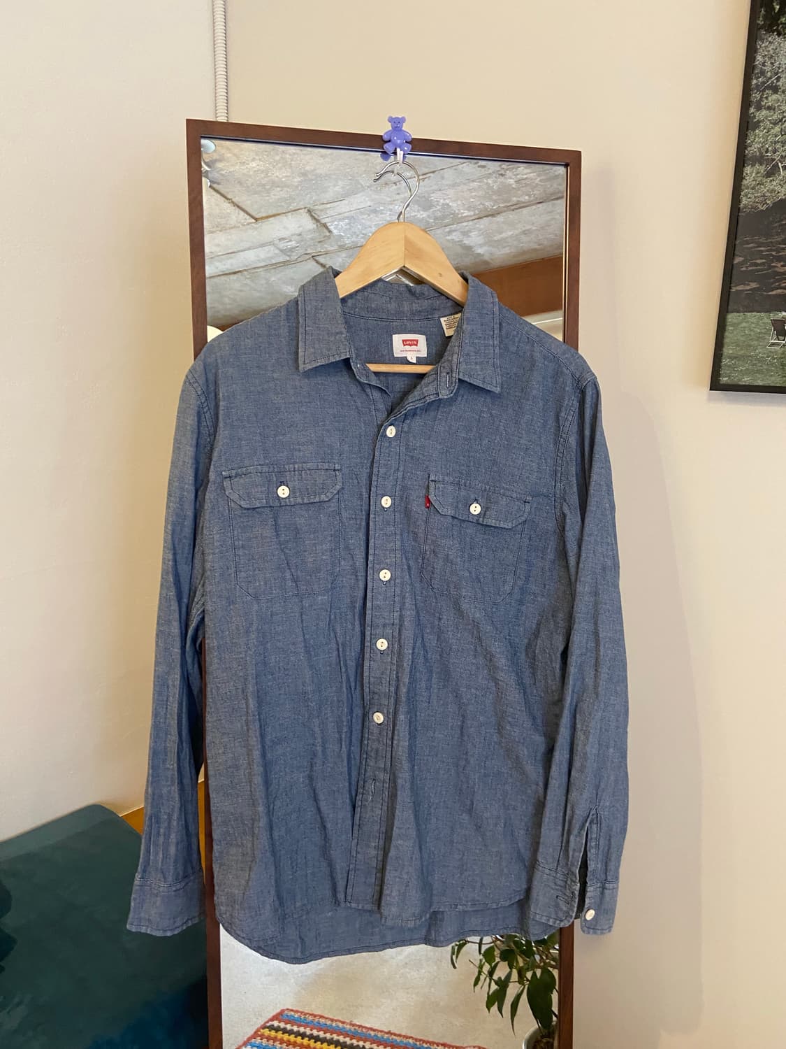 리바이스 데님 셔츠 남방 상품이미지1