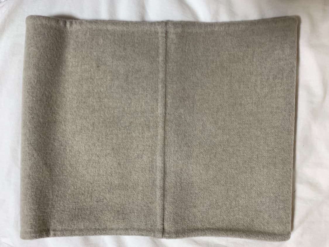 모노하 라운드넥 핸드메이드 코트 베이지  상품이미지10