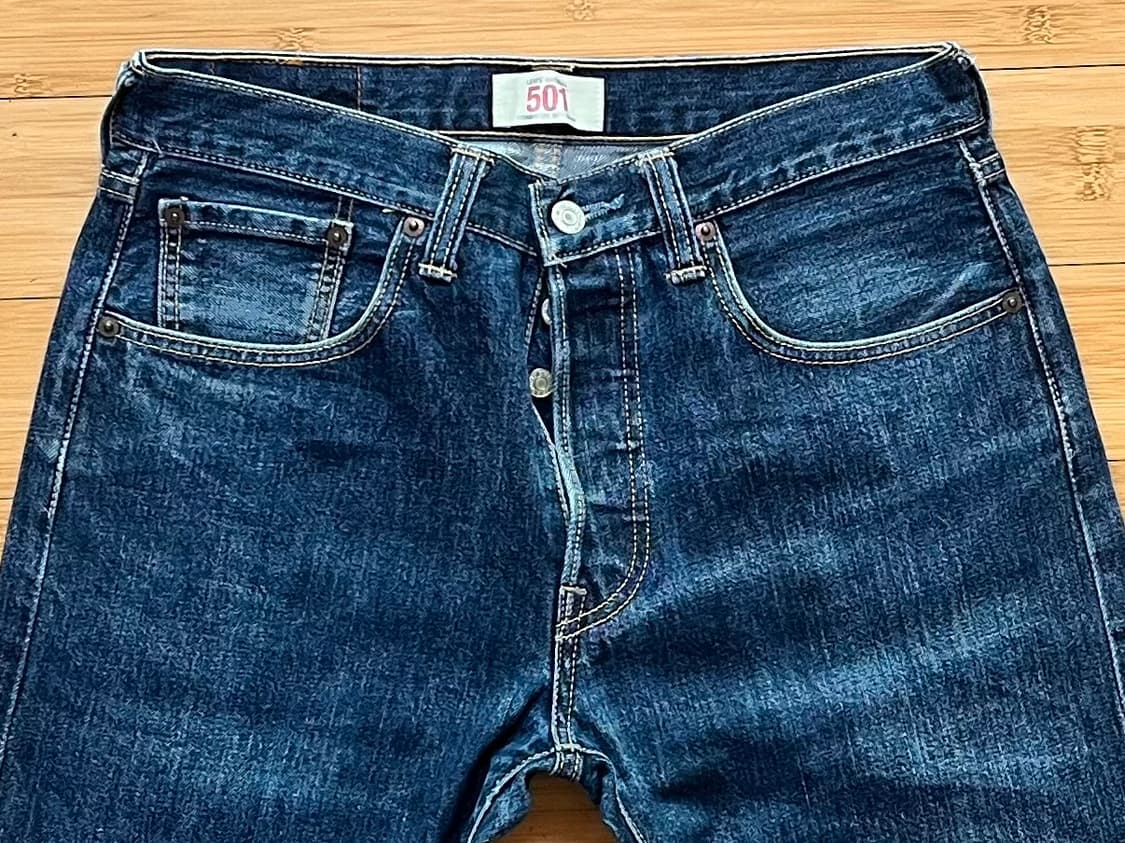 리바이스 501 데님팬츠 W32 L36 상품이미지3