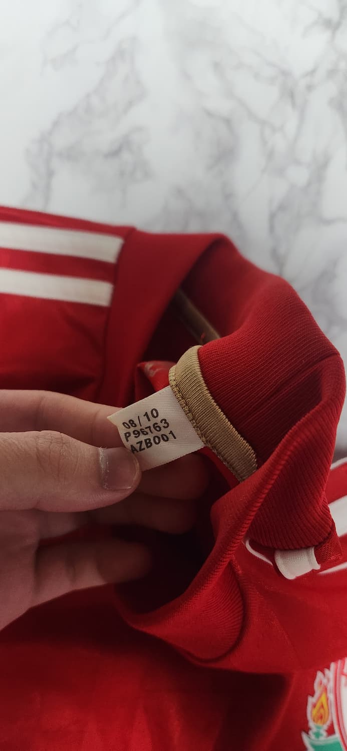 10-12 아디다스 리버풀 홈 유니폼 반팔 NO.8 제라드 상품이미지7